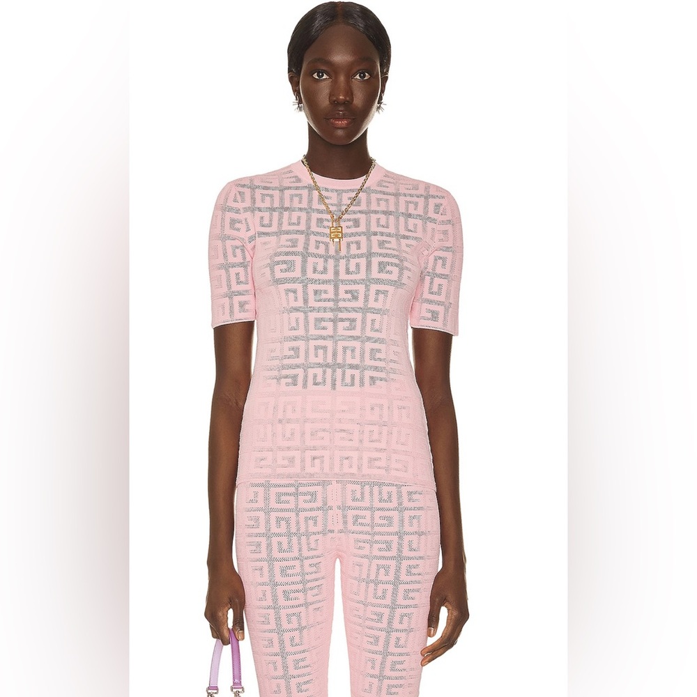 Givenchy Light Pink monogram  set XS